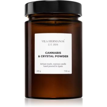 Vila Hermanos Apothecary Cannabis & Crystal Powder lumânare parfumată 225 g
