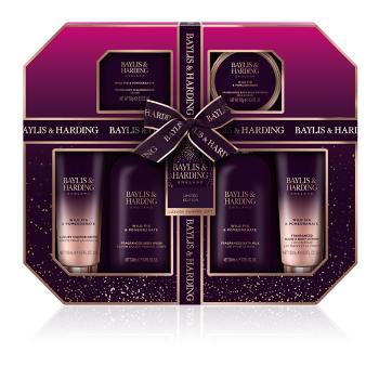 Baylis & Harding Set de îngrijire pentru baie Smochin & rodie 6 buc