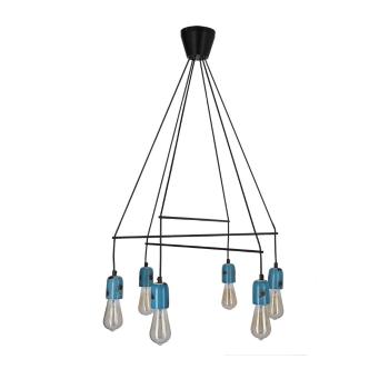 Lustră negru/albastru Vider – Candellux Lighting