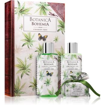 Bohemia Gifts & Cosmetics Botanica set cadou cu ulei de canepa