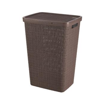 Coș de rufe Curver Jute, 58 l, maro