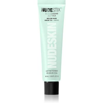 Nudestix Nudeskin Cica Cleansing Jelly Milk Gel demachiant pentru netezirea pielii 60 ml