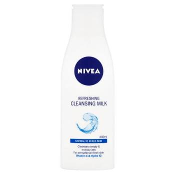 Nivea Lăptișor de curățare revigorant pentru ten normal până la mixt Aqua Effect 200 ml