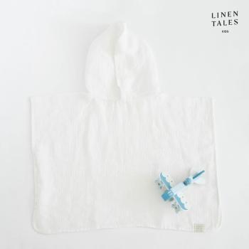 Halat pentru copii 1-2 ani alb din in – Linen Tales