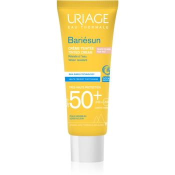 Uriage Bariésun crema de fata cu efect de protectie SPF 50+ culoare Fair 50 ml