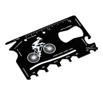Card multifuncțional în suport de piele Rex London Le Bicycle