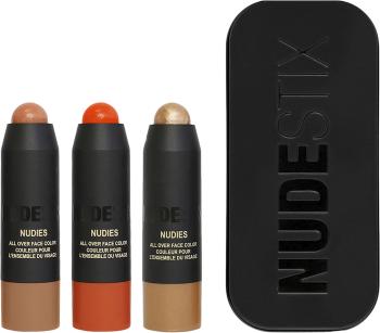 Nudestix Set cadou de cosmetice decorative Beachy Nudes 3 buc