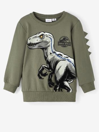 name it Jairi Jurassic Hanorac pentru copii Verde