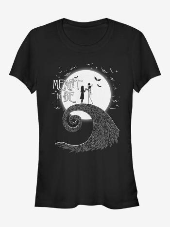 ZOOT.Fan Disney Jack a Sally Meant To Be Tricou Negru