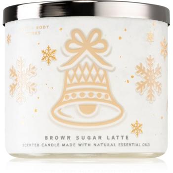 Bath & Body Works Brown Sugar Latte lumânare parfumată 411 g