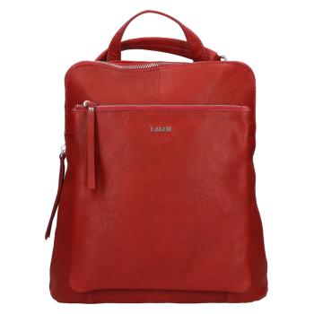 Lagen Rucsac din piele pentru femei BLC-22/1908 Red