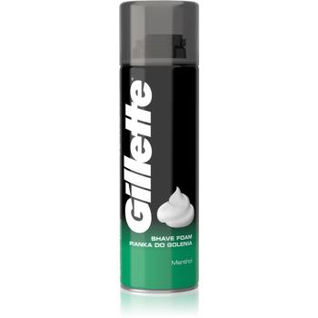 Gillette Menthol spumă pentru bărbierit pentru barbati 200 ml