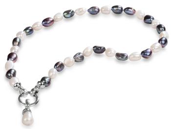 JwL Luxury Pearls Colier din perle reale in două nuanțe JL0316