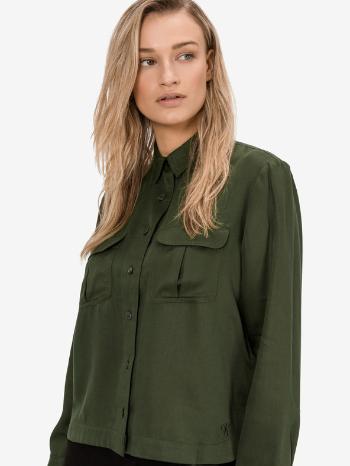 Calvin Klein Jeans Utility Bluză Verde