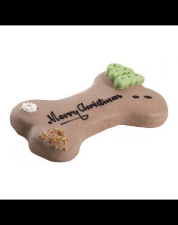 LOLO PETS Tort pentru caini &quot;Merry Christmas&quot; nuci-ciocolata