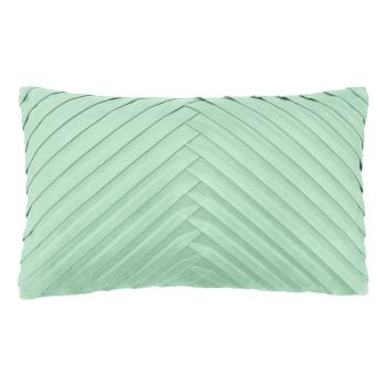 Față de pernă decorativă din catifea Westwing Collection Lucie, 30 x 50 cm, verde