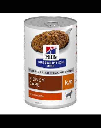 HILL'S Canine Kidney Care k/d 370 g caini cu afectiuni renale