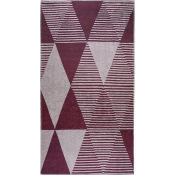 Covor tip traversă burgundy lavabil 80x200 cm – Vitaus