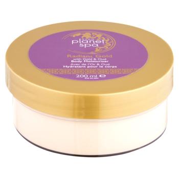 Avon Planet Spa Radiant Gold crema de corp pentru luminozitate si hidratare 200 ml