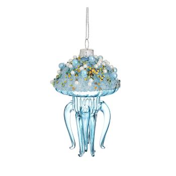 Ornament de Crăciun din sticlă Jellyfish – Sass & Belle