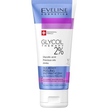 Eveline Cosmetics Glycol Therapy peeling enzimatic Cu AHA Acizi cu uleiuri rare 100 ml