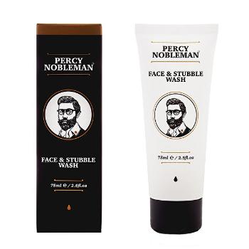 Percy Nobleman Gel de curățare față și barbă (Face & Stubble Wash) 75 ml