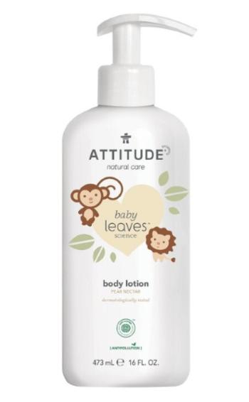 Attitude Loțiune de corp pentru copii cu aromă de suc de pere Baby Leaves (Body Lotion) 473 ml