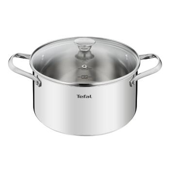 Oală din inox  adecvată pentru plita cu inducție Cook Eat – Tefal