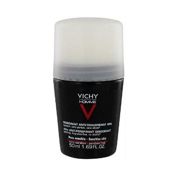 Vichy Deodorantul pentru piele sensibilă Homme 48H deo roll-on (Anti-Transpirant Extra Sensitive) 50 ml