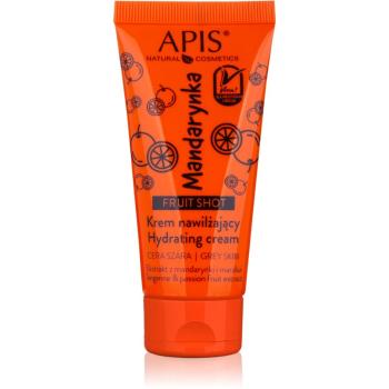 Apis Natural Cosmetics Fruit Shot Tangerine cremă hidratantă pentru ten obosit 50 ml