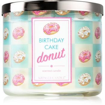 Kringle Candle Birthday Cake Donut lumânare parfumată 411 g