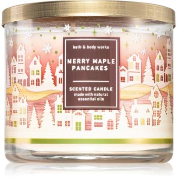 Bath & Body Works Merry Maple Pancakes lumânare parfumată 411 g