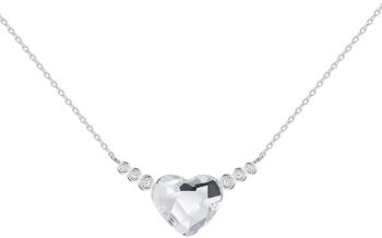 Preciosa Romanticcolier din argintSrdce cu cristal ceh Preciosa With Love 6144 00