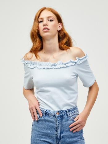 Pieces Leah Crop top Albastru