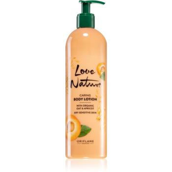 Oriflame Love Nature Organic Oat & Apricot lotiune pentru ingrijirea corporala 500 ml