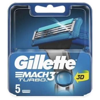 Gillette Cap de înlocuire Gillette Mach3 Turbo 3D 5 ks