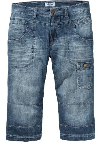 Jeans 3/4 Regular Fit, drepţi