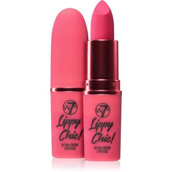 W7 Cosmetics Lippy Chick ruj crema culoare Back Chat 3.5 g