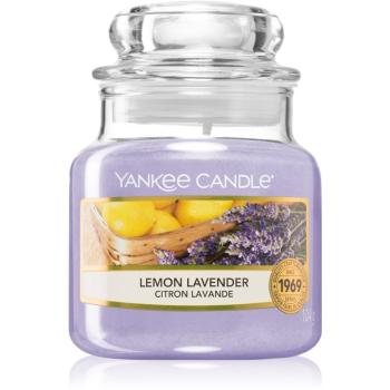 Yankee Candle Lemon Lavender lumânare parfumată Clasic mini 104 g