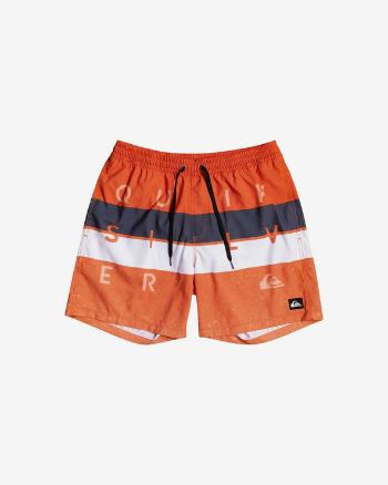 Quiksilver Word Block Costume de baie pentru copii Portocaliu