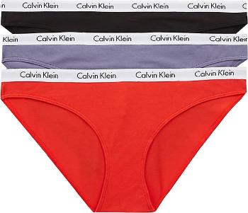 Calvin Klein 3 PACK - chiloți pentru femei Bikini QD3588E-1CX XS