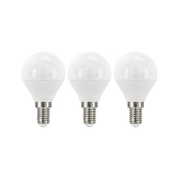 Set 3 becuri cu LED EMOS Classic Mini Globe Warm White, 6W E14