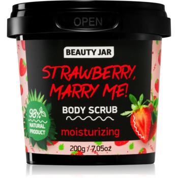 Beauty Jar Strawberry, Marry Me! exfoliant de corp hidratant 200 g