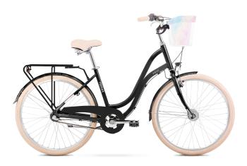Bicicleta de oras pentru femei Romet Pop Art 26 Classic Negru 2021