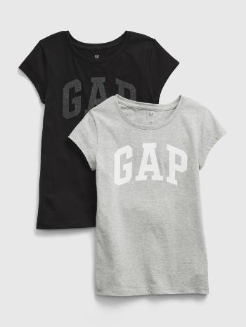 GAP Tricou pentru copii 2 buc Negru