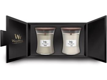 WoodWick Set cadou de lumânări parfumate medii 2 x 275 g