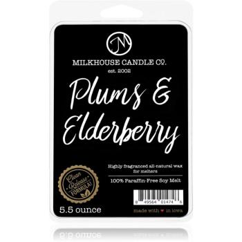 Milkhouse Candle Co. Creamery Plums & Elderberry ceară pentru aromatizator 155 g