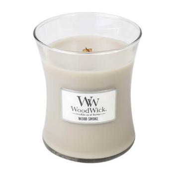 WoodWick Lumânare parfumată Wood Smoke 275 g