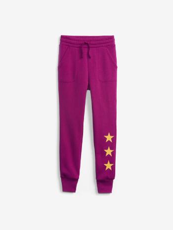 GAP V-FA Great Pantaloni de trening pentru copii Roz Violet