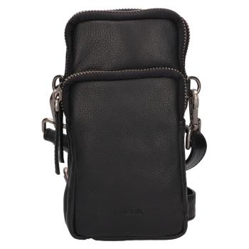 Lagen Geantă crossbody din piele pentru femei BLC-23/2286 BLK